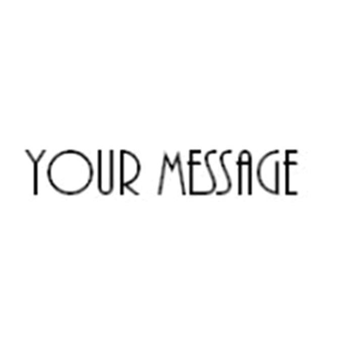 YOUR MESSAGE