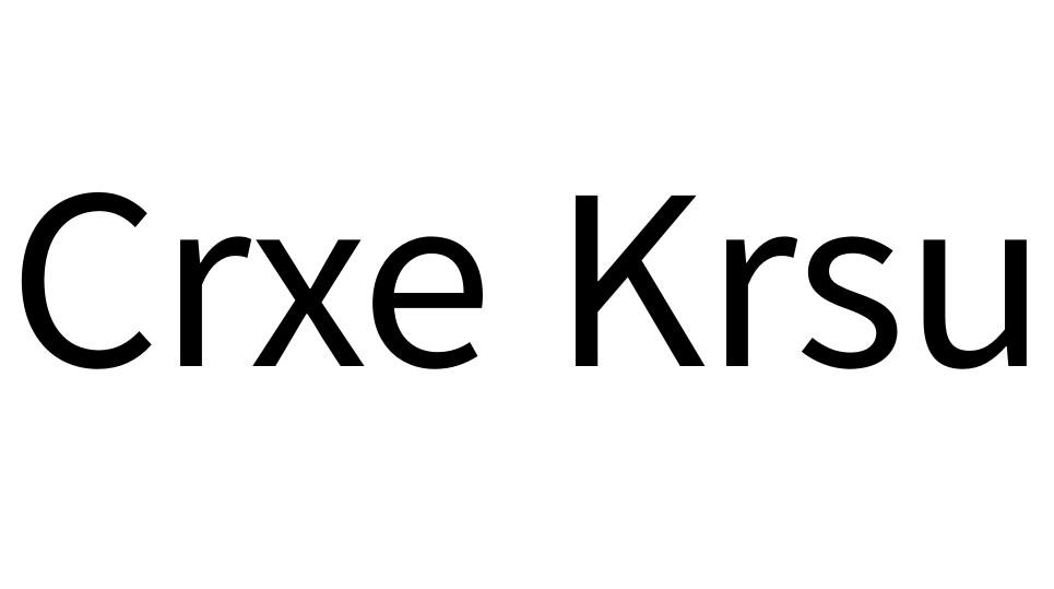 CRXE KRSU