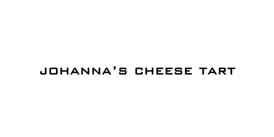 JOHANNA&lsquo;S CHEESE TART