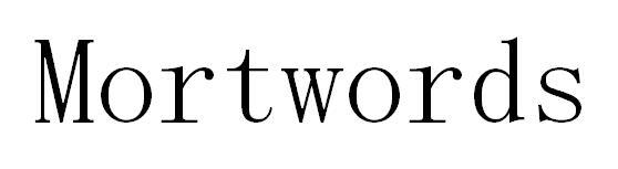 MORTWORDS